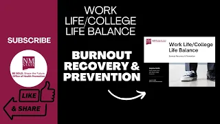 Burnout Prevention and Recovery