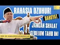 Lagu Jangan Tergesa-gesa Melaksanakan Shalat Dzuhur | Prof. Dr. H. KAMALUDDIN ABUNAWAS., MA 