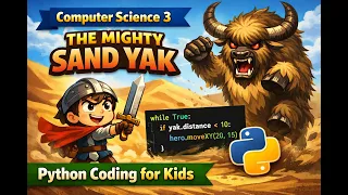 Coding for Kids Computer Science 3 Oasis Python Step by Step Tutorial