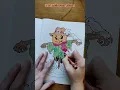Easy Bold Adult Scarecrow Coloring Page Relaxing Fall Halloween Coloring Fun