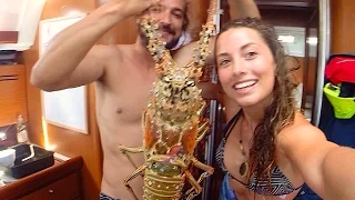 Sailing the BVI – Giant Lobsters and Ship Wrecks (Sailing La Vagabonde) – Ep. 9