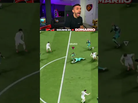 EL PORTERO LA COGE FUERA DEL ÁREA 😂 #djmariio #fc26