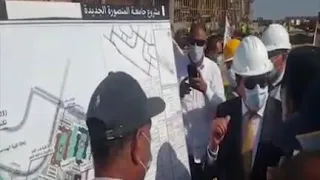 وضع حجر الأساس بجامعه المنصورة الأهليه بمدينة المنصورة الجديدة دندنها