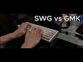 SWG vs GMK keycaps sound comparison