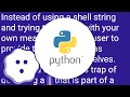 How to make a generic method in Python to execute multiple piped shell commands