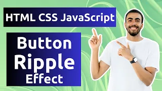 Code a Button Ripple Effect with HTML CSS and JavaScript