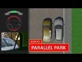 Learn how to PARALLEL PARK The easiest driving lesson by Parking Tutorial