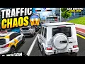 G-Wagon Driving in Heavy Traffic Realistic Car Driving Simulator Gameplay