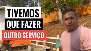 AS COISAS NÃO SAÍRAM COMO ESPERADO NO SÍTIO HOJE.