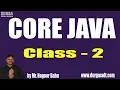Learn Core Java Programming Tutorial Online Training by Nagoor Babu Sir On 03-07-2018
