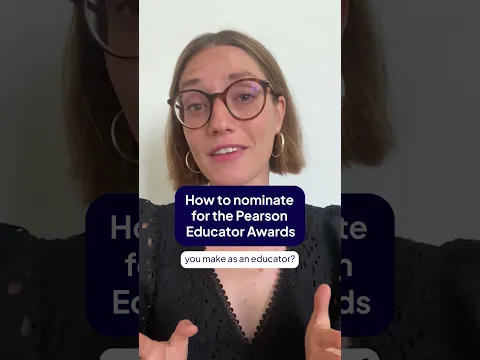 How to Enter the Pearson Educator Awards 2026