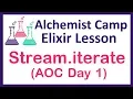 Stream iterate and Advent of Code Day 1