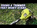 Fixing A Ryobi Trimmer That Won t Start