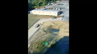Lake Conshohocken Getting Filled with Shredded Hay