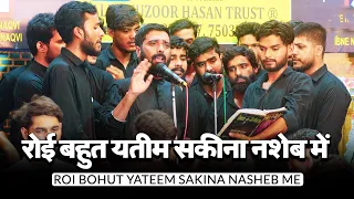 roi bohut yateem sakina nasheb me shabih abbas arfi nohay 2024