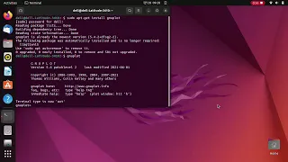 how to install gnuplot within 2 minutes in ubuntu
