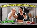 Download Lagu FIRST TIME MAKING POZOLE! ( FT. MY MOM! )