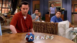 the gang plays a very intense game of don t drop the ball friends
