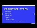 JS values and variables Goals Primitives -The Modern JavaScript Boot Camp