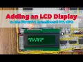 Adding an LCD Display on the PUTEY-1 breadboard TTL CPU