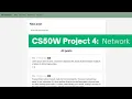 CS50W - Project 4