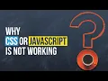 Why CSS is not Working with HTML Learn with Ali Hossain