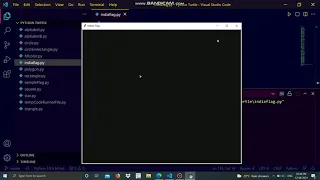Drawing Indian Flag using Python Independence Day Special