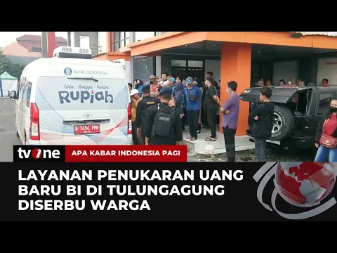 Warga Tulungung Serbu Layanan Penukaran Uang Baru