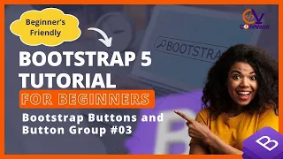 Bootstrap 5 Tutorial for Beginners How To Create Bootstrap Buttons and Button Groups