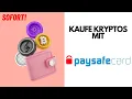 Wie man Krypto mit Paysafecard kauft 2024 100 LOSUNG