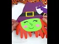 Handprint Witch Craft For Kids