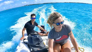 Our Most Beautiful Anchorage Yet 👙💙 You Have to See This! | Ep.145 Sailing SV CUBA