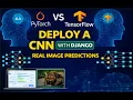 Deploy PyTorch TensorFlow CNNs with Django Real Image Test