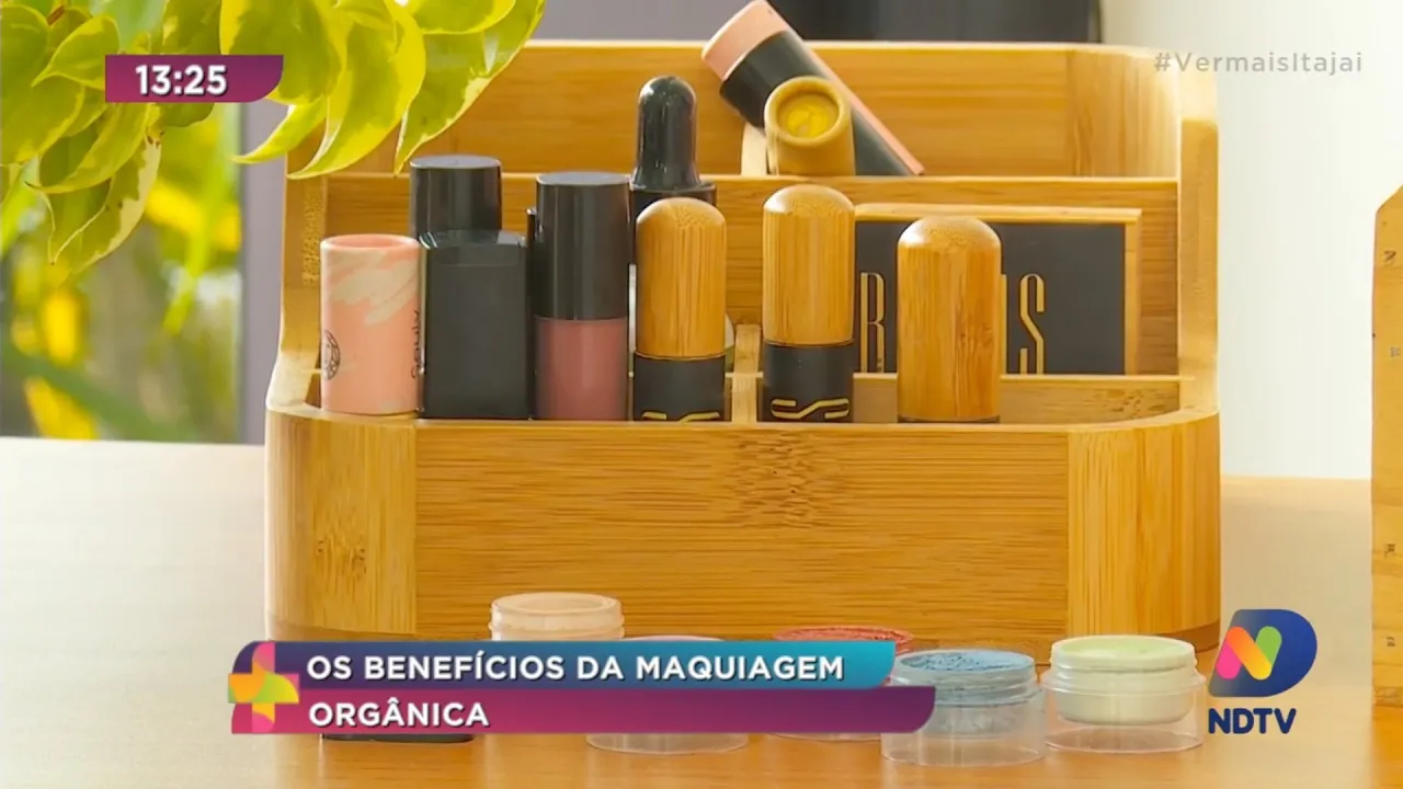 Os benefícios da maquiagem orgânica