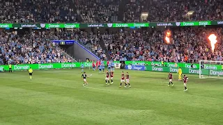 Marcel Tisserand goal Sydney FC vs Western Sydney Wanderers A-League Sydney derby 31 January 2026