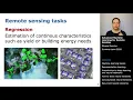 Advanced Machine Learning for Remote Sensing Welcome
