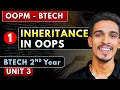 Lec 1 Inheritance OOPM BTech 2nd Year