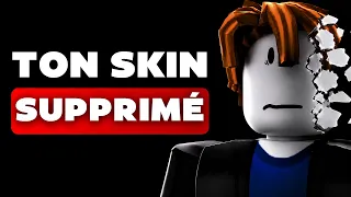 La Fin des skins Roblox.