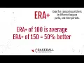What Is ERA Stathead Baseball 60 Second Stats