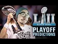 2018 NFL PLAYOFF PREDICTIONS FULL BRACKET WITH 100 GUARANTEED SUPER BOWL PICKS