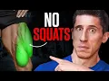 How to Get Bigger Legs WITHOUT Squats PAIN FREE