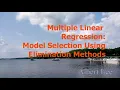 Multiple Linear Regression Choosing the best model using Elimination Methods