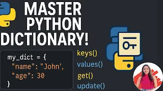 Lecture 10 Master Python Dictionaries Python Tutorial for Beginners