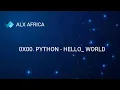 0x00 Python - Hello