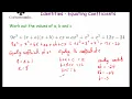 Equating Coefficients - Corbettmaths