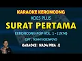 Download Lagu Surat pertama karaoke pop keroncong Koes Plus nada pria E