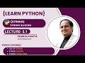 Mastering Python Strings Complete Tutorial for Beginners