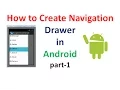 Android Navigation Drawer tutorial part1 ShoutCafe com