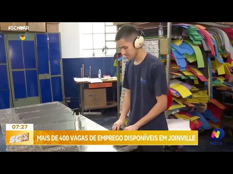 Novas oportunidades: Joinville inicia 2024 com mais de 400 vagas de emprego em vários setores