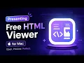I Built a FREE HTML Editor for Mac Live Export in Seconds